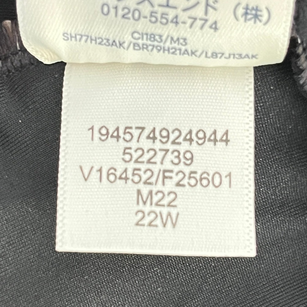 Lands' End Womens Black Wrap Underwire Ruched Adjustable Tankini Top 22W 522739 - Picture 10 of 10